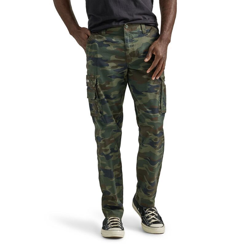リー メンズ ボトムス カジュアルパンツ カーゴパンツ Mens Lee Wyoming Cargo Pants New Moss Camo