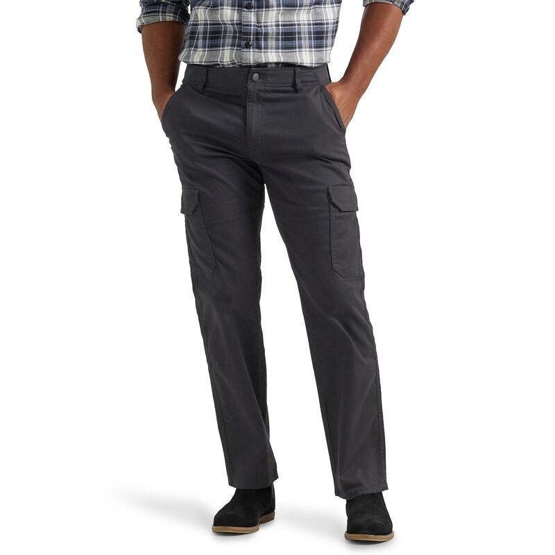 リー メンズ ボトムス カジュアルパンツ カーゴパンツ Mens Leextreme Motion MVP Straight Fit Cargo Pants Charcoal チャコール