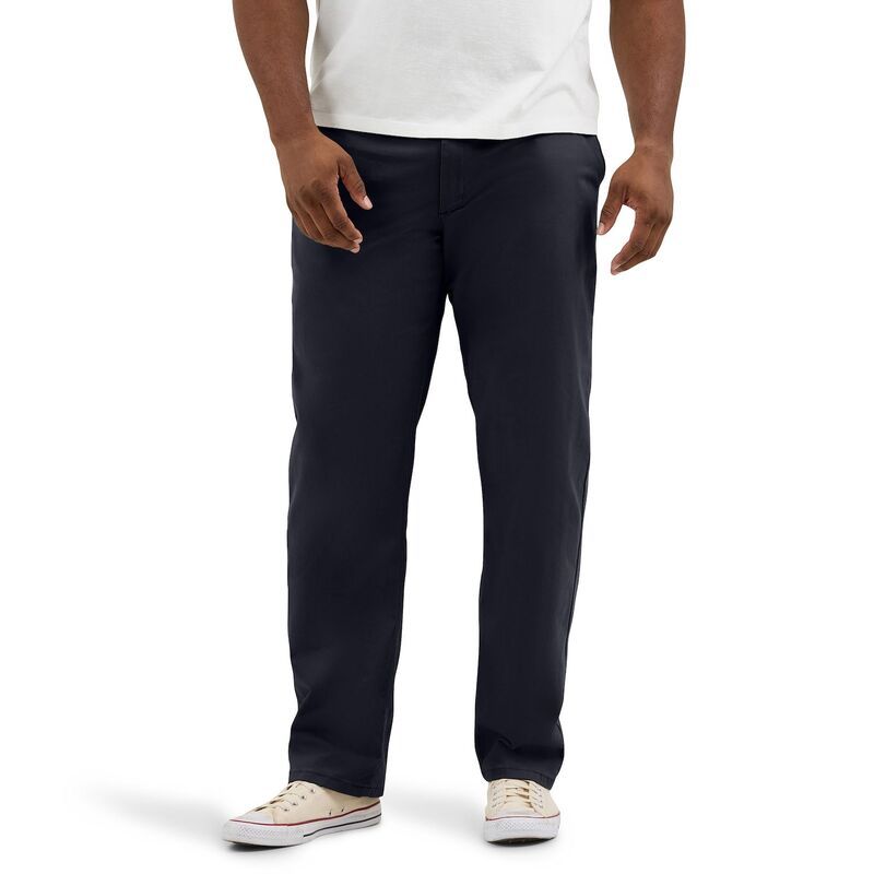 リー メンズ ボトムス カジュアルパンツ トール Big Talleextreme Motion MVP Straight Fit Casual Pant Navy ネイビー