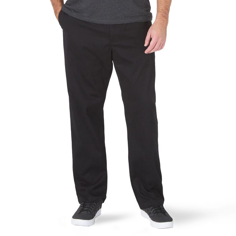 リー メンズ ボトムス カジュアルパンツ Mens Leextreme Motion MVP Straight Fit Pants Union All Black ブラック