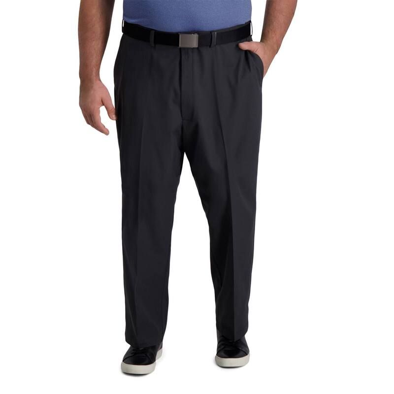 ハガー メンズ ボトムス カジュアルパンツ トール Big Tall Haggar Cool Right ClassicFit FlatFront Performance Flex Pants Gray グレー