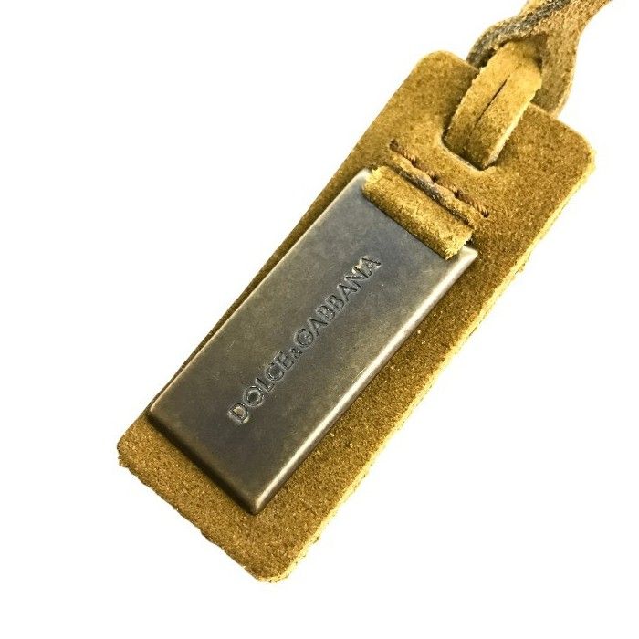 ドルチェ&ガッバーナ ハトメ バタフライ ショルダーバック スエード 大容量 茶 DOLCE&GABBANA ドルチェ&ガッバーナ トートバッグ レディース