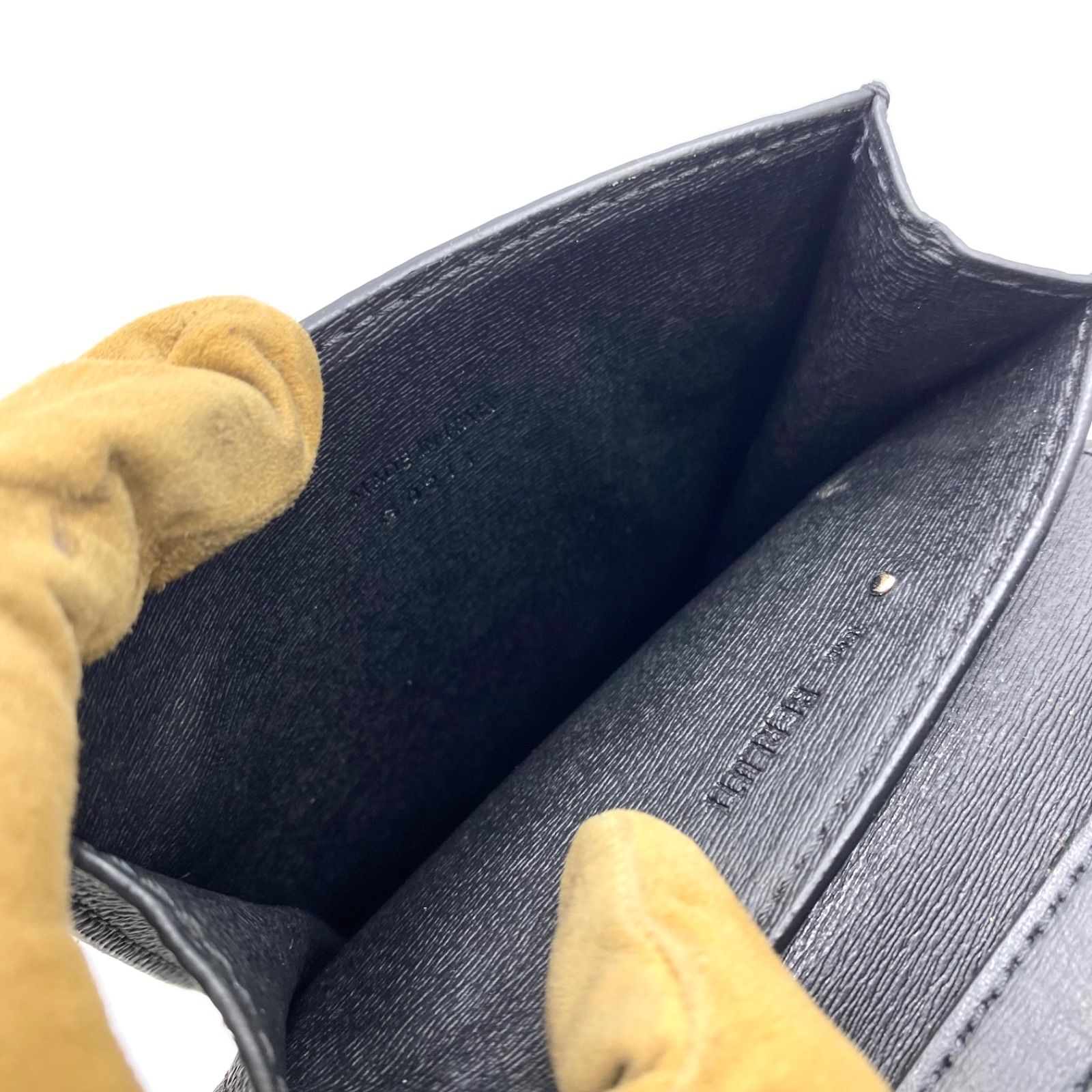 BERLUTI ベルルッティ ロゴ シグネチャー キャンバス ショルダーバッグ 