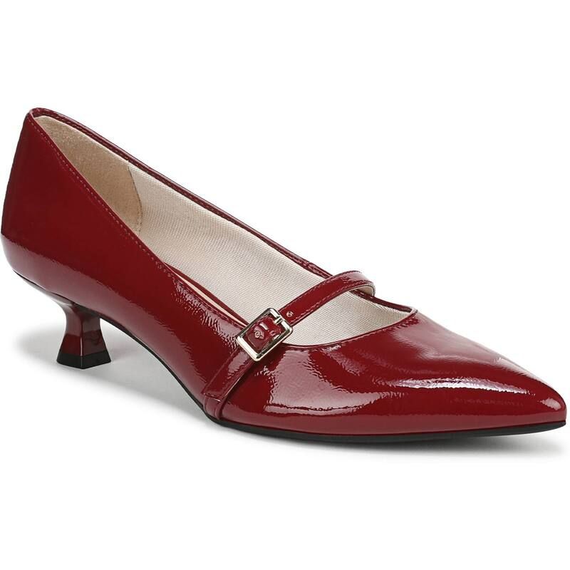 ライフストライド レディース シューズ パンプス ヒール LifeStride Madelyn Womens Mary Jane Kitten Heels Dark Cherry