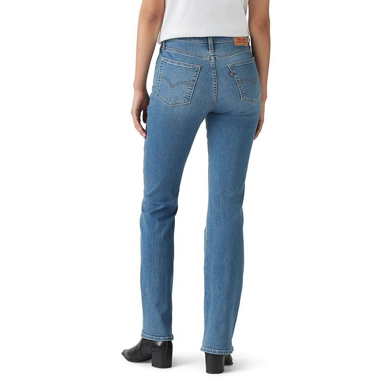 リーバイス レディース ボトムス デニムパンツ ブーツカット ブーツ ジーンズ Womens Levis 725 High Rise Bootcut Jeans Eternal Mid Indigo インディゴ