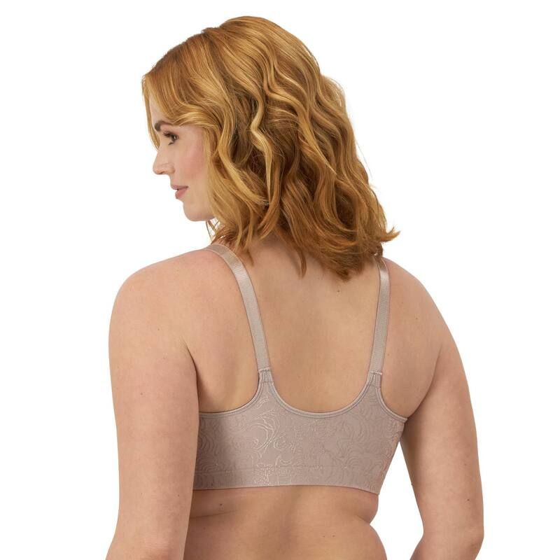 バリ レディース アンダーウェア ブラジャー Bali Comfort Revolution FullFigure FrontClosure Shaping Underwire Bra DF3P66 Warm Steel