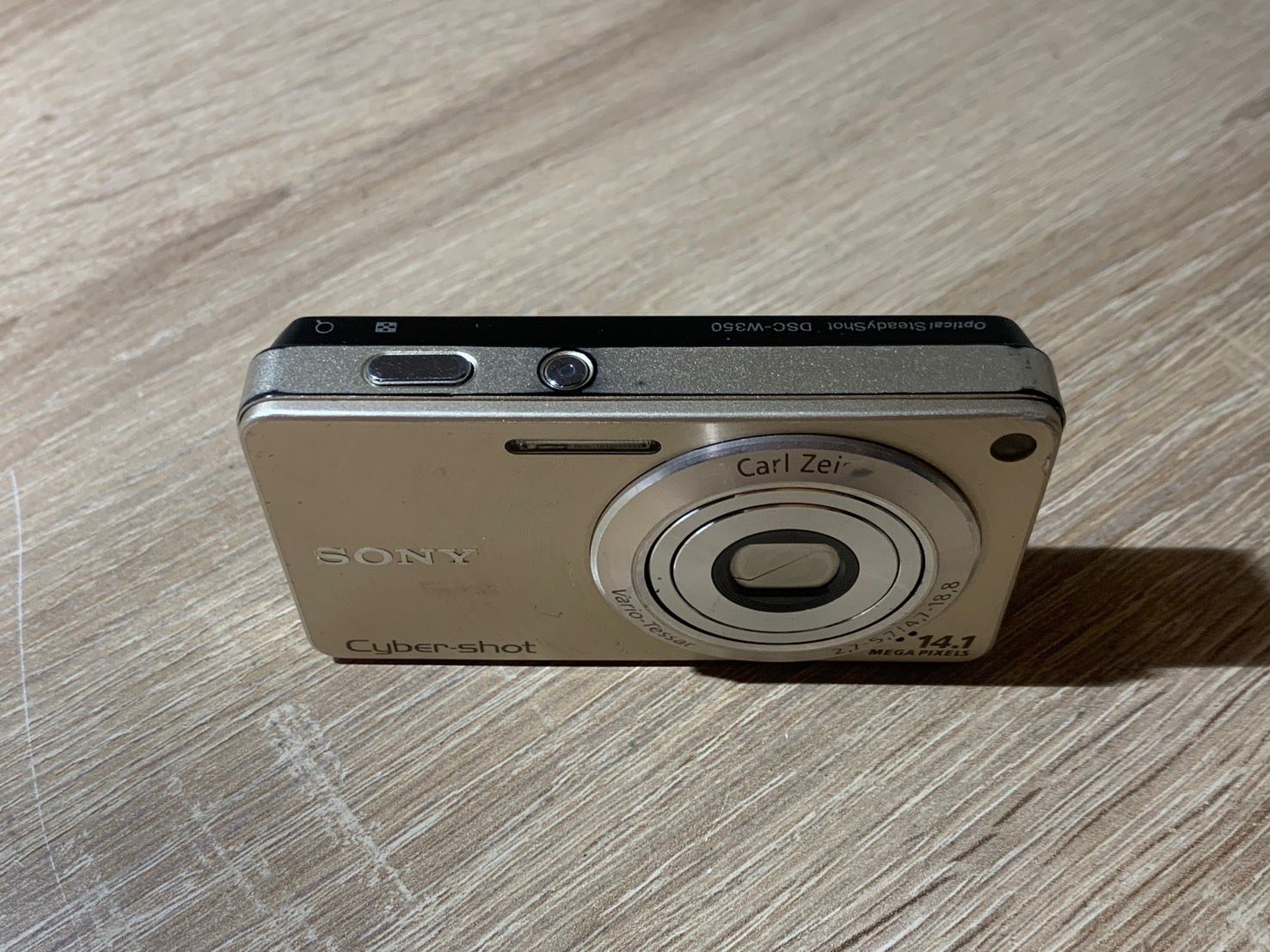 1368 Sony ソニー Cyber-shot DSC-W350 シャンパンゴールド デジカメ