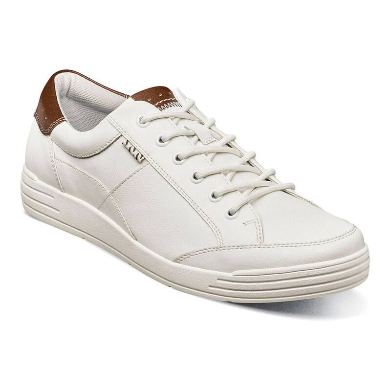 ノンブッシュ メンズ シューズ オックスフォード スニーカー レース Nunn Bush Kore City Walk Lace Toe Mens Oxford Sneakers White ホワイト