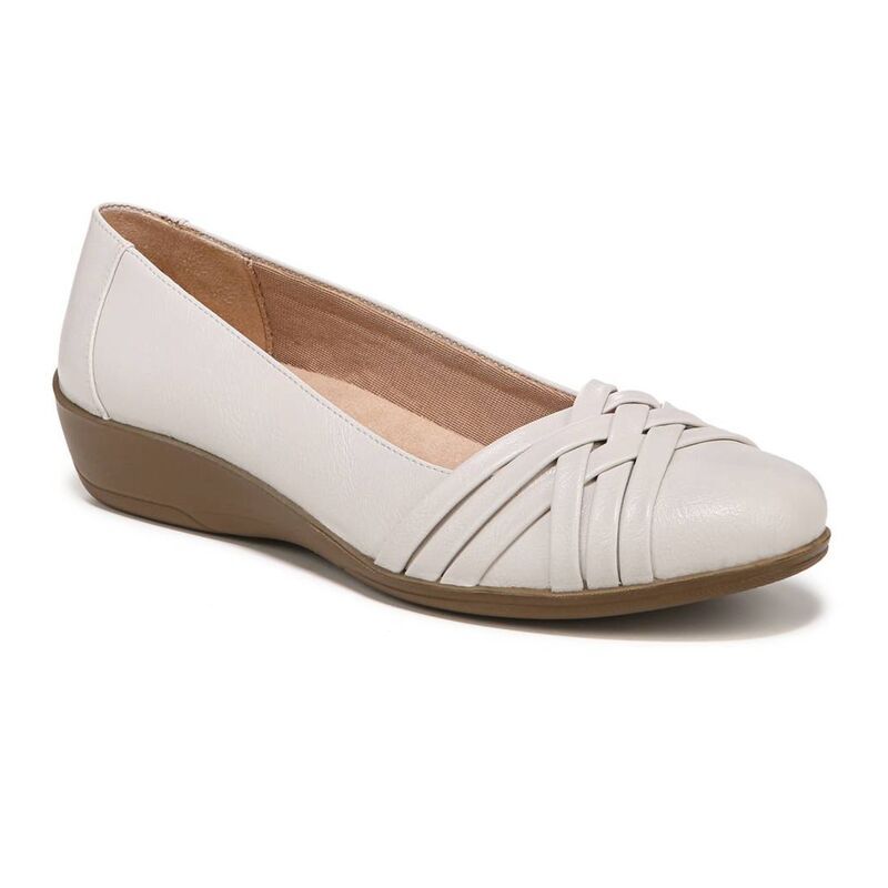 ライフストライド レディース シューズ サンダル LifeStride Incredible Womenslipons Flats Bone
