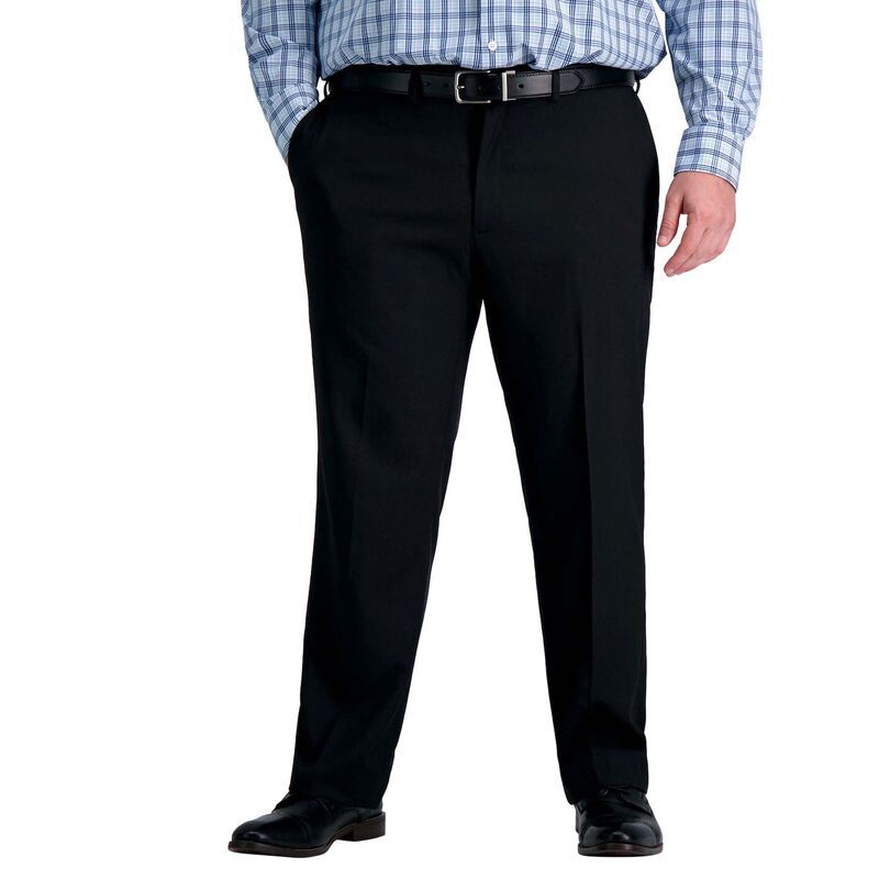 ハガー メンズ ボトムス カジュアルパンツ トール Big Tall HaggarR Premium Comfort StraightFit FlatFront Dress Pants Black ブラック