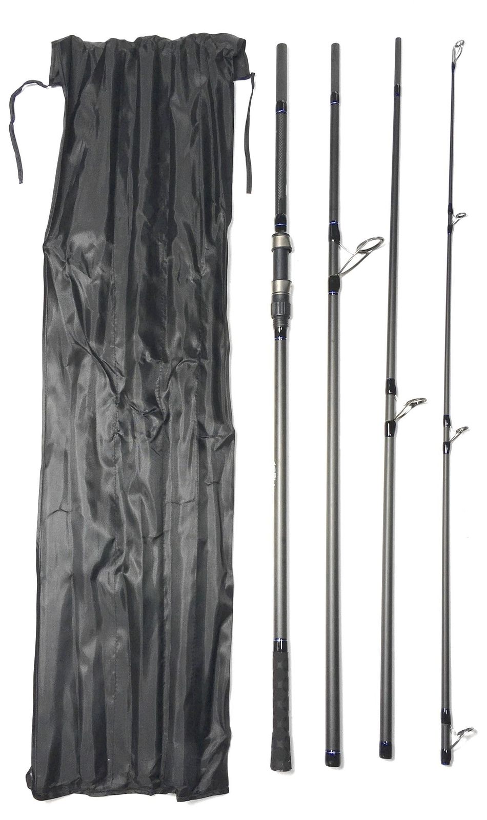 鯉竿 3.6m (12ft) カープロッド 4本継ぎ 4.25LB 鯉釣り竿 トラベルロッド キャットフィッシュロッド サーフロッド 投げ竿 防波堤 波止釣り [12ft(3.6m)カープロッド4本継ぎ4.25LB]