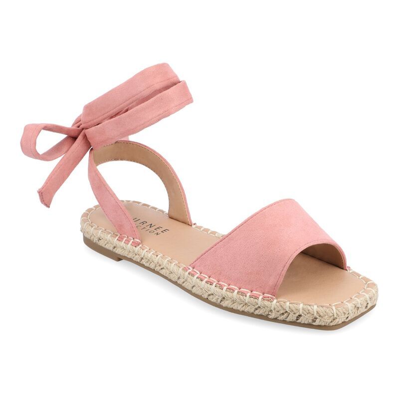 ジュルネ コレクション レディース シューズ サンダル Journee Collection Emelie Womens Espadrille Sandals Rose