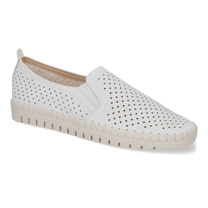 イージーストリート レディース シューズ サンダル スニーカー Easy Street Fresh WomenslipOn Sneakers White ホワイト