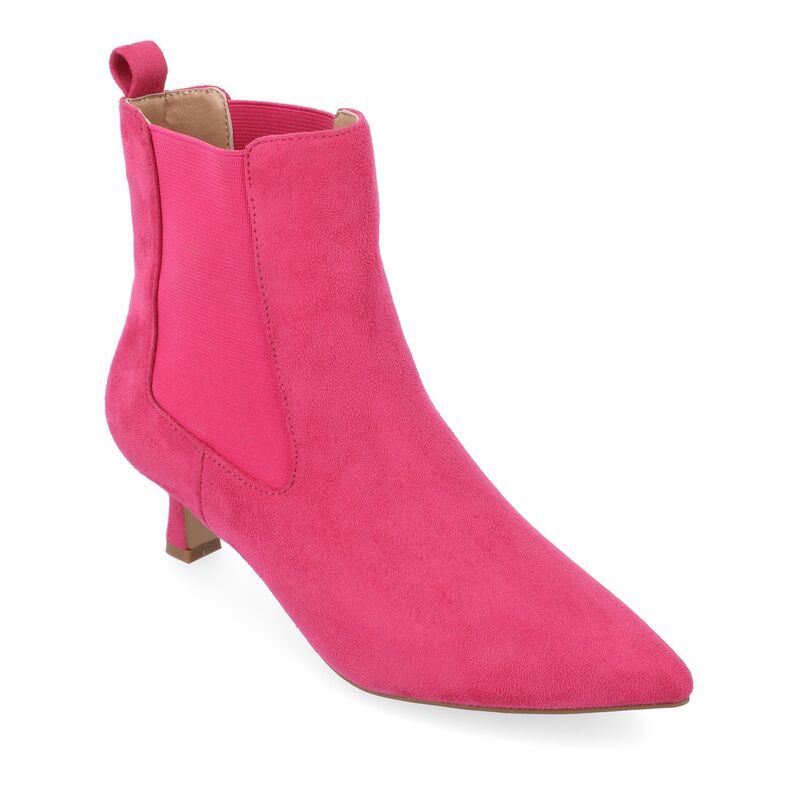 ジュルネ コレクション レディース シューズ ブーツ・レインブーツ アンクル Journee Collection Tenlee Womens Tru Comfort Foam Ankle Boots Fuchsia フューシャ