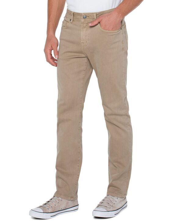 リヴァプール ロサンゼルス メンズ ボトムス デニムパンツ ジーンズ Liverpoolos Angeles Mens Kingston Modern Straight Jeans Wheat