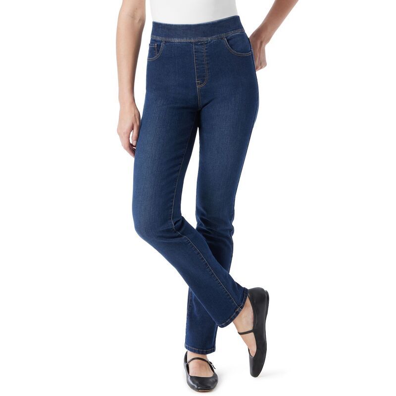 グロリアバンデービルト レディース ボトムス デニムパンツ ジーンズ Womens Gloria Vanderbilt Amanda PullOn Straight Jeans Murray