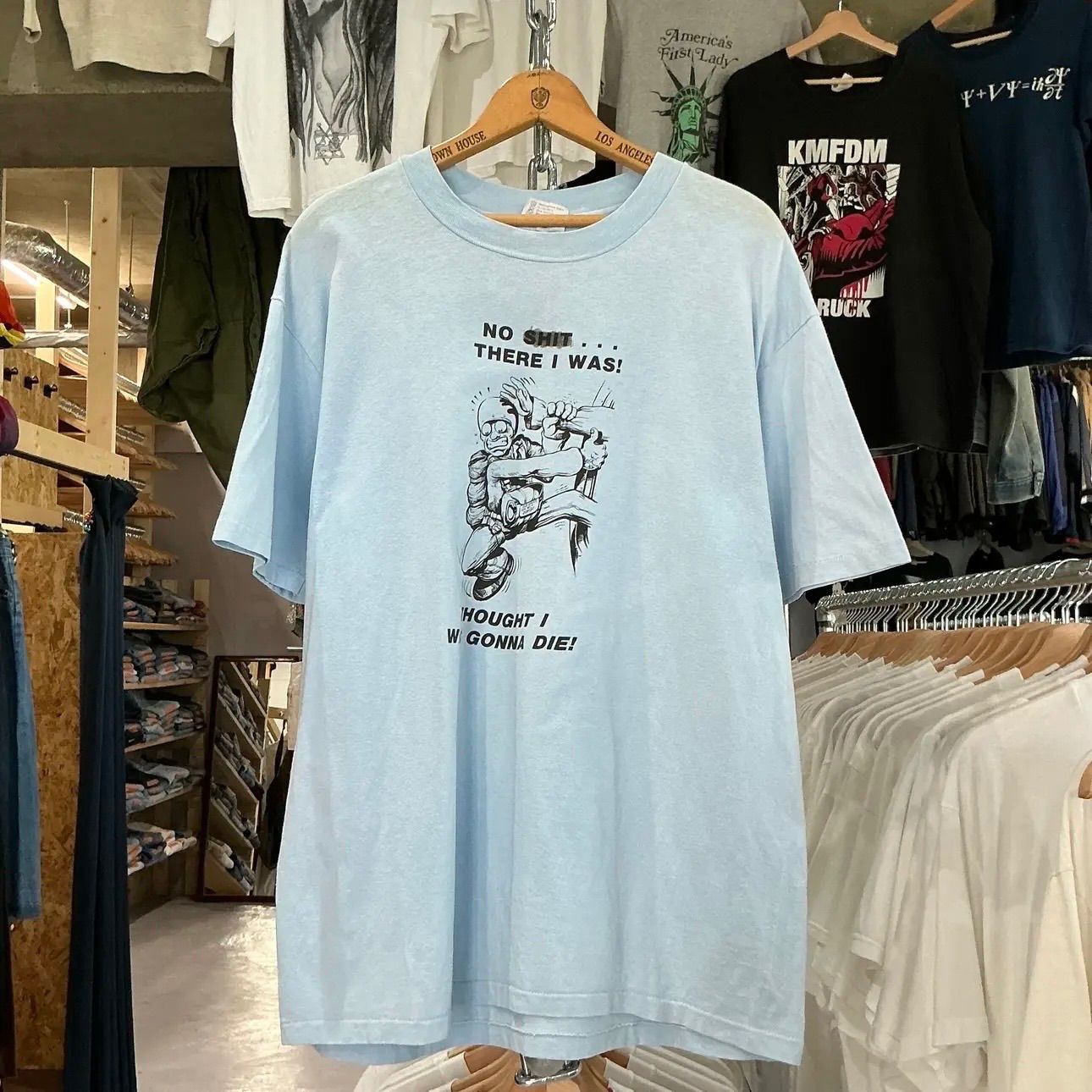 90s Hanes Massage Tee ヘインズ メッセージ Tシャツ