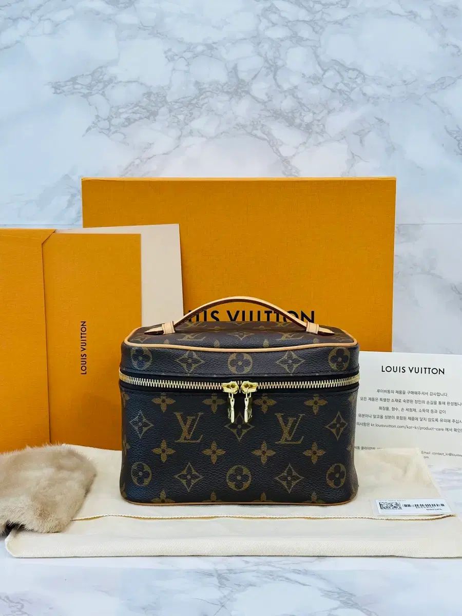 フルセット ほぼ新品 Louis Vuitton ルイヴィトン ニースミニ モノグラム