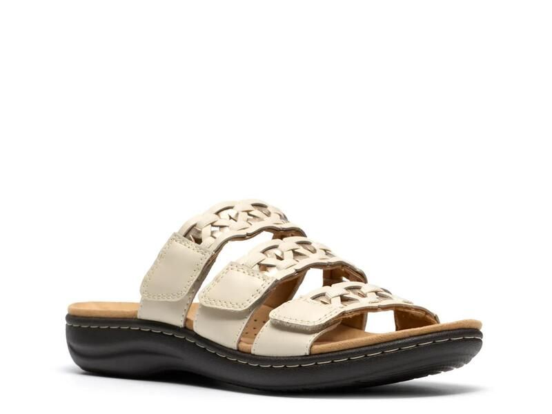 クラークス レディース シューズ サンダル ClarksLaurieann Emma Sandal Off White オフホワイト