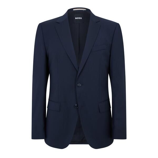 ボス メンズ アウター ジャケット・ブルゾン Boss Mens Huge Formal Jacket Dark Blue ブルー