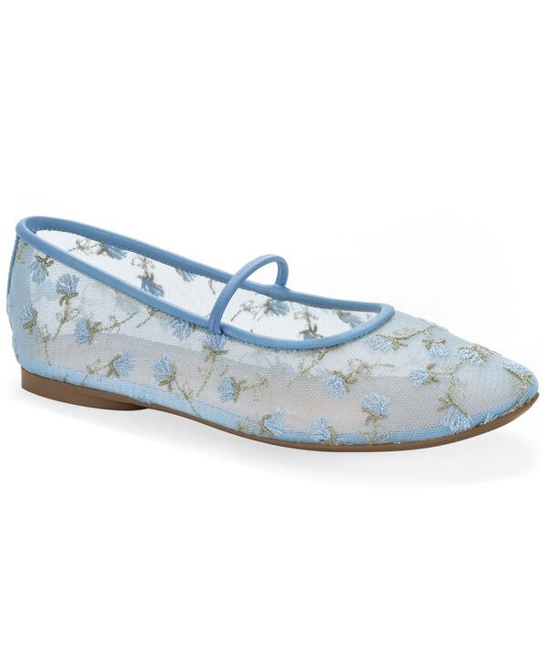 ワイルド ペアー レディース シューズ パンプス Wild Pair Augustt Ballet Flats Blue Blossom ブルー