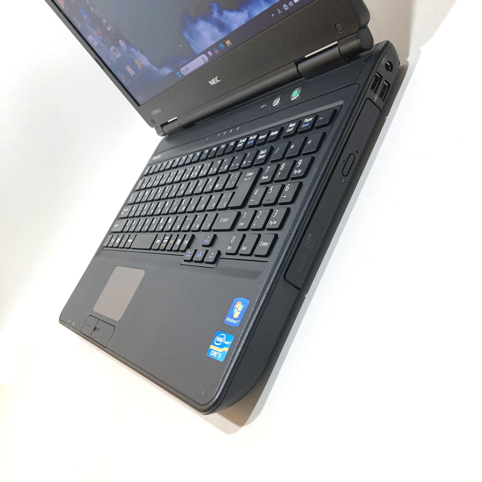初心者向✨快速i5・オフィス・大容量黒すぐ使えるノートパソコンD674-2