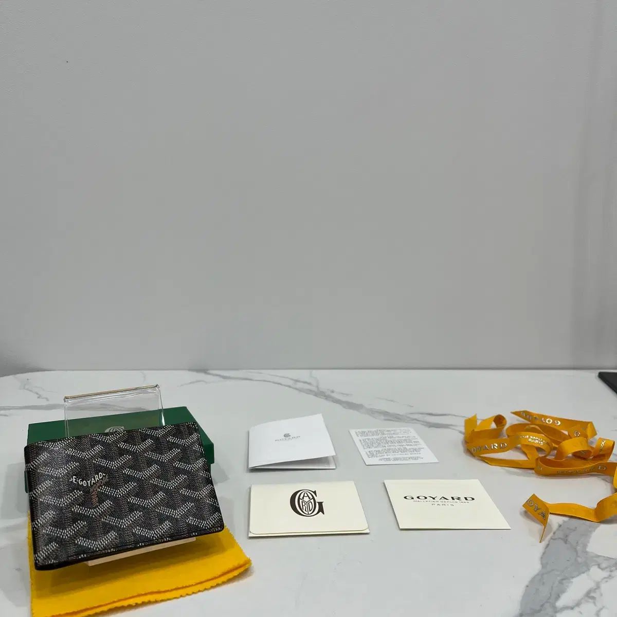 Maison Goyard BIGトゥワール 二つ折り財布 ブラック