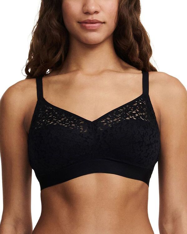 シャントル レディース アンダーウェア ブラジャー Chantelle Norah Supportive Wirefree Bra Black ブラック 20,610円