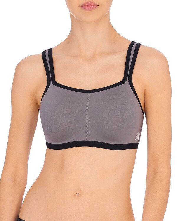 ナトリ レディース アンダーウェア ブラジャー Natori Yogi Contour Convertible Sports Bra GrayBlack ブラック