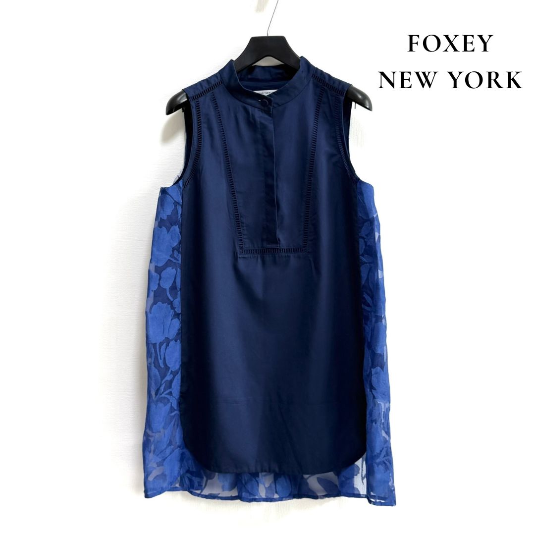 FOXEY NEW YORK COLLECTION フォクシーニューヨーク フラワー シアー 