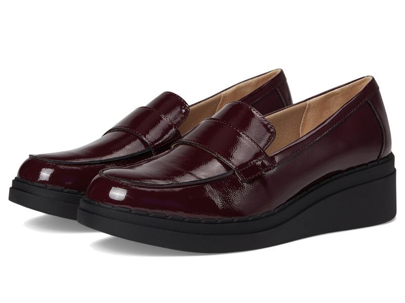 ライフストライド レディース シューズ スリッポン・ローファー LifeStride Dolce Wine Red レッド