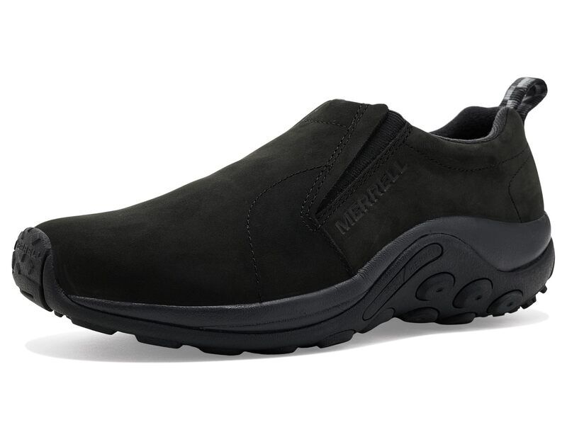 メレル メンズ シューズ スリッポン・ローファー Merrell Jungle Moc Nubuck BlackBlack ブラック