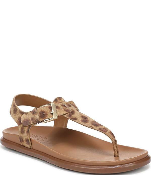ナチュライザー レディース シューズ サンダル プラットフォーム プリント Naturalizer Fab Leopard Printhong Platform Sandals Naturaleopard アニマル