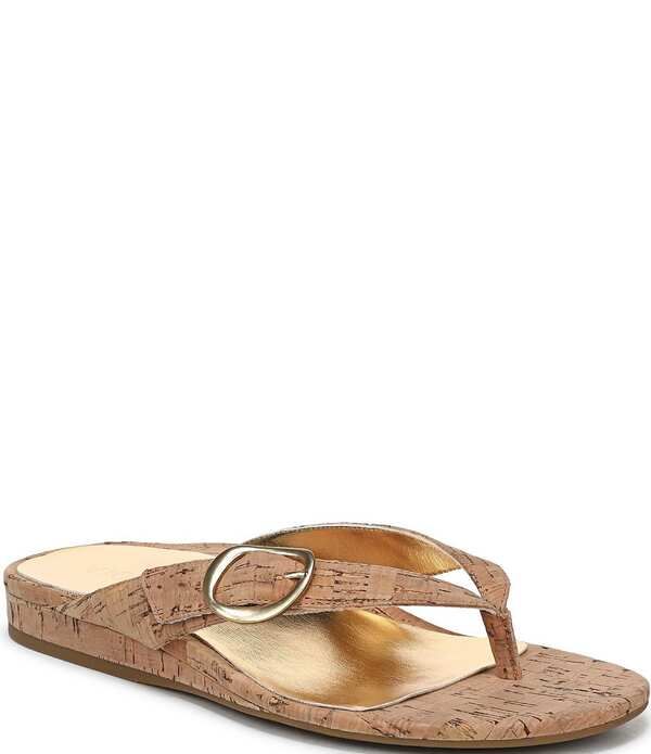 バイオニック レディース シューズ サンダル ミニ Vionic Grove Cork Mini Wedge Thong Sandals Gold Cork ゴールド