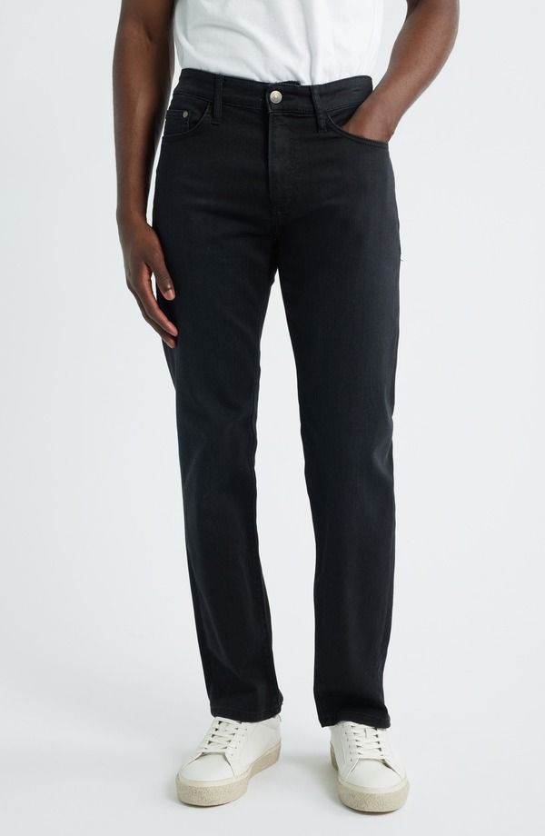 マーヴィ ジーンズ メンズ ボトムス デニムパンツ ストレート Mavi Jeans Zach Straight Leg Stretch Jeans Dark Smoke Supermove スモーク