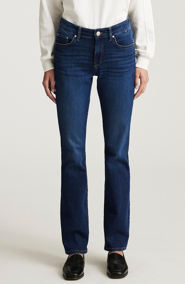 マーヴィ ジーンズ レディース シューズ ブーツ・レインブーツカット Mavi Jeans Molly Mid Rise Bootcut Jeans Dark Brushed Tribeca