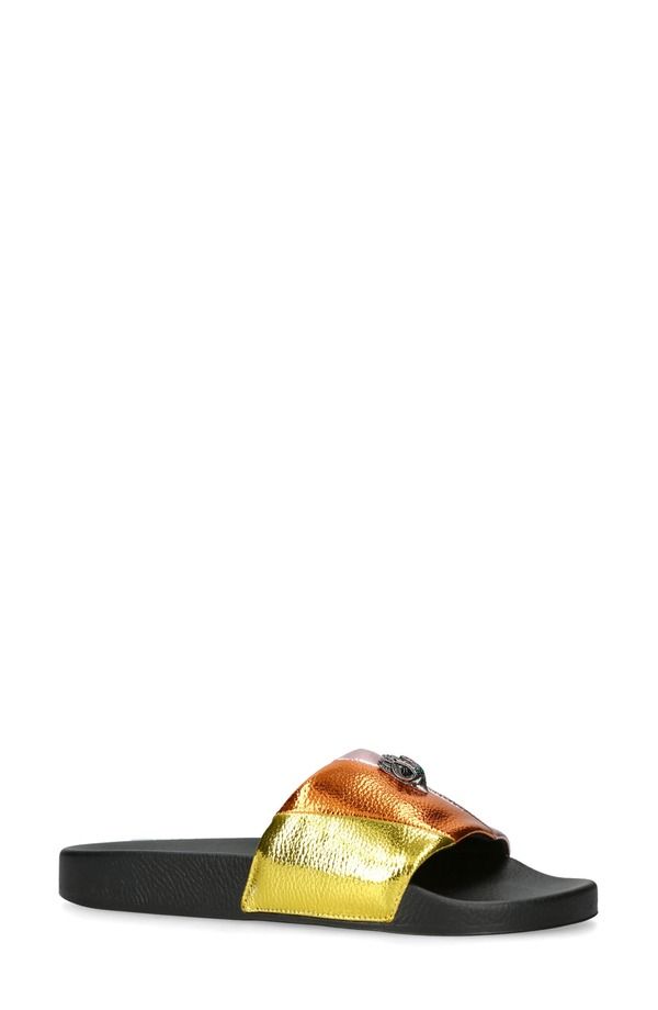 カートジェイガーロンドン レディース シューズ サンダル Kurt Geiger London Meena Eagle Slide Sandal Gold Multi ゴールド
