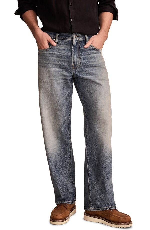 ラッキーブランド メンズ ボトムス デニムパンツ ジーンズ Lucky Brand 287 Loose Fit Jeans Atkins