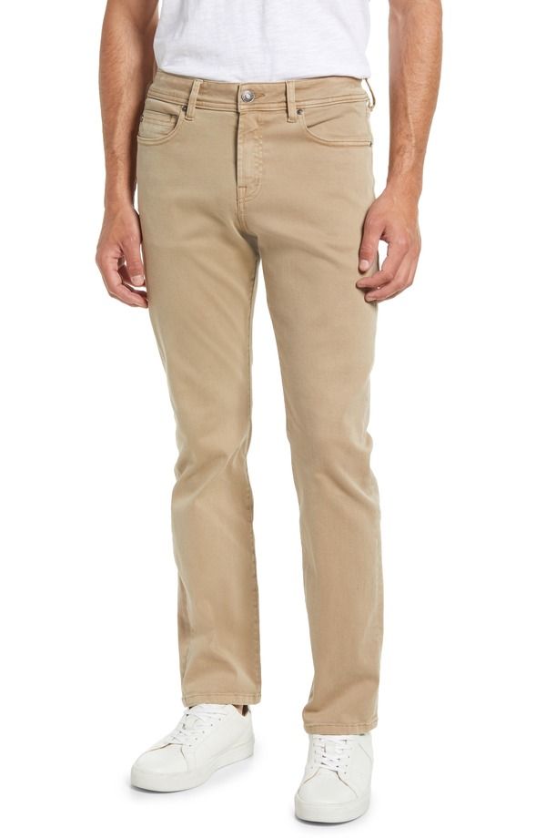 リヴァプール ロサンゼルス メンズ ボトムス デニムパンツ ストレート ジーンズ Liverpoolos Angeles Kingston Modern Straight Leg Jeans Wheat