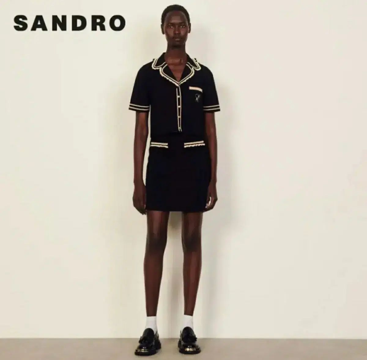 SANDRO サンドロ ニット セットアップ 2サイズ
