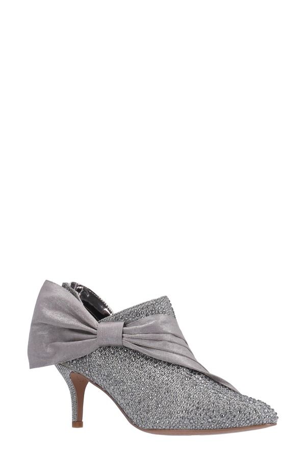 ジェイレニー レディース シューズ ブーツ・レインブーツ J Renelettra Pointed Toe Bootie Pewter ピューター