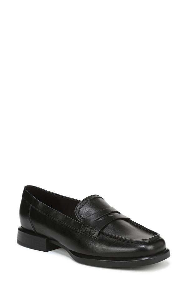 27 エディット ナチュラライザー レディース シューズ スリッポン・ローファー 27 EDIT Naturalizer Haven Penny Loafer Black Leather ブラック