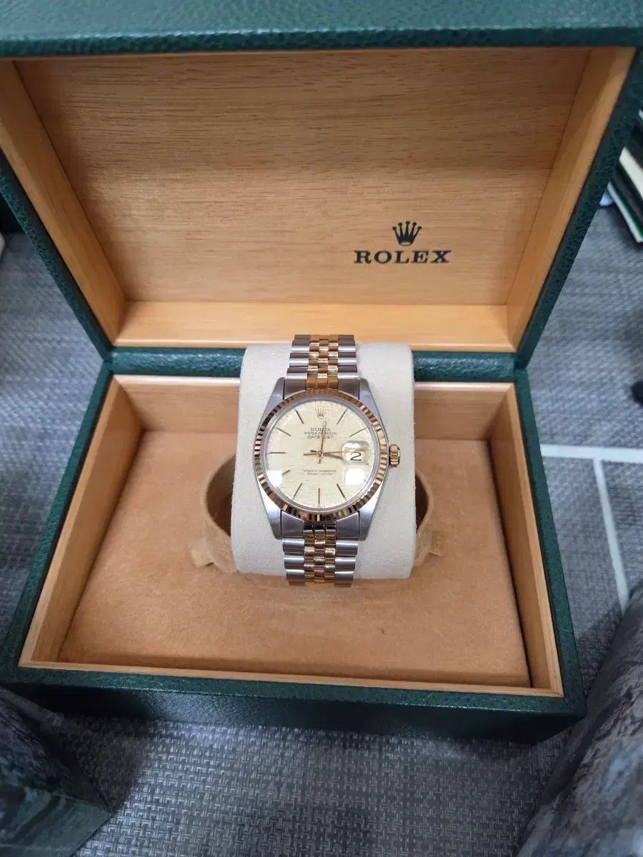 ROLEX ロレックス ヴィンテージ デイジャスト 16013 コンビ ぼかし版