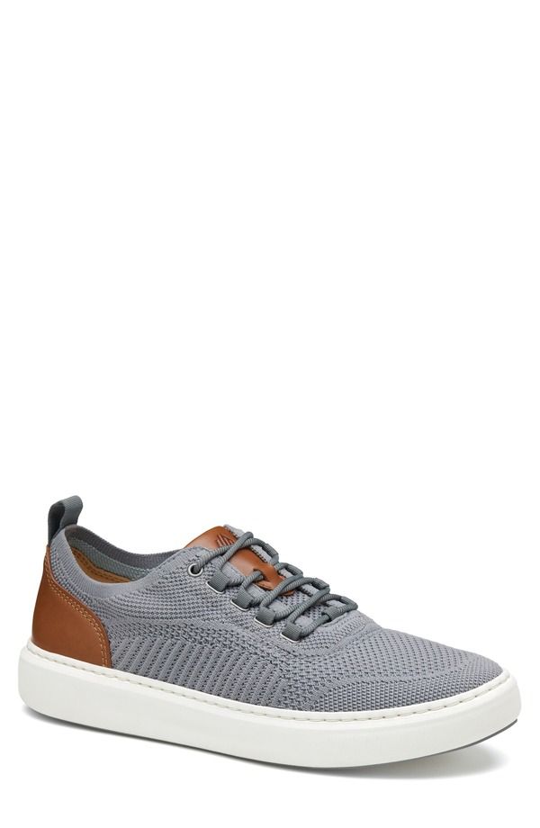 ジョンストンアンドマーフィー メンズ シューズ スニーカー ニット Johnston Murphy Anders Knit Sneaker Gray Knit グレー