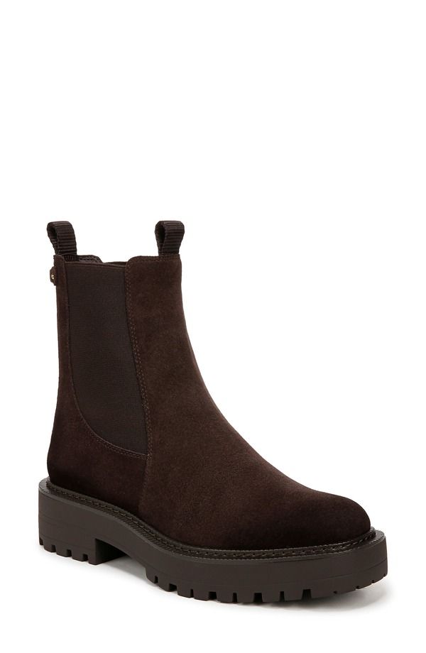 サムエデルマン レディース シューズ ブーツ・レインブーツ チェルシーブーツ プラットフォーム チェルシー Sam Edelman Laguna Platform Chelsea Boot Chocolate Brown ブラウン