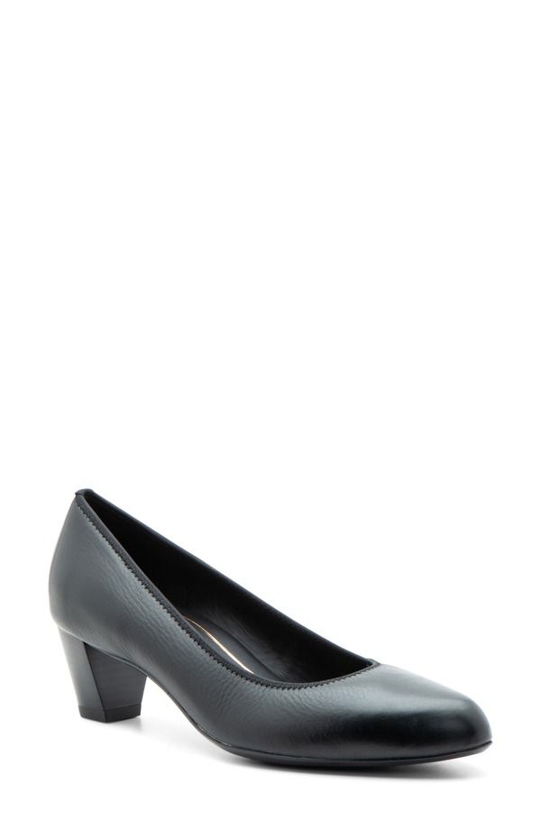 アラ レディース シューズ ヒール ara Kelly Pump Black Leather ブラック