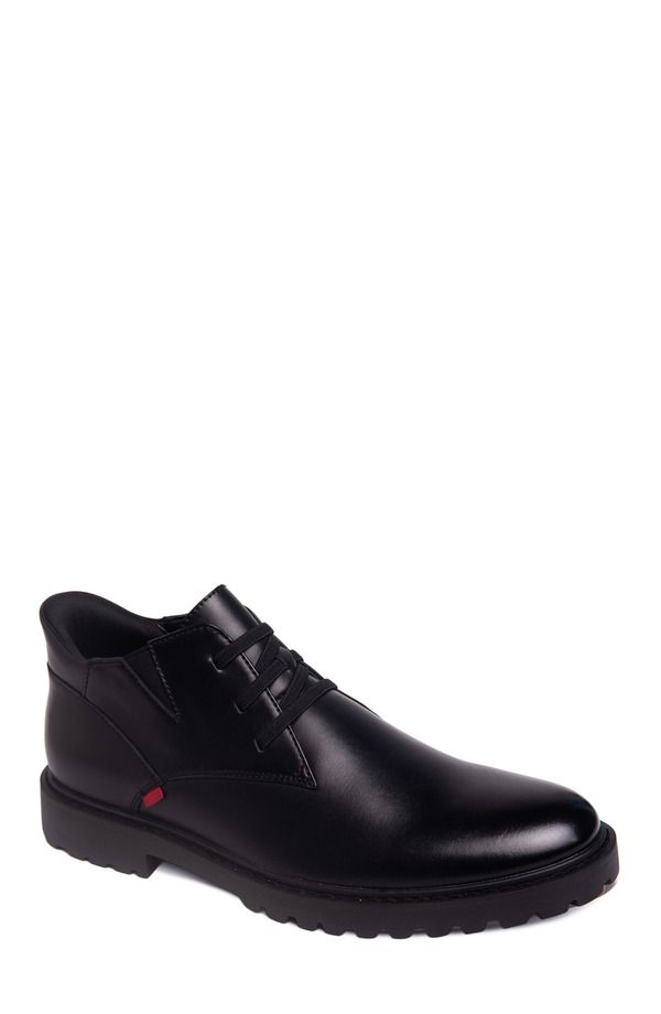 マークジョセフニューヨーク メンズ シューズ ブーツ・レインブーツ レース レザー Marc Joseph New York Clark Road Hands Free Technology Leather Laceup Chukka Boot Black N