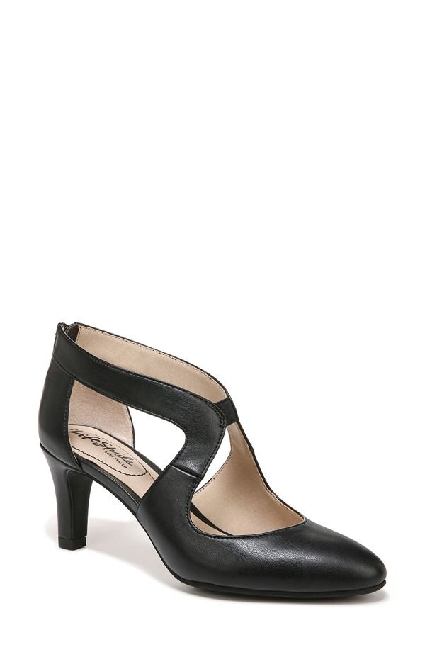 ライフストライド レディース シューズ ヒール LifeStride Giovanna 2 Pump Wide Width Available Black Synthetic ブラック