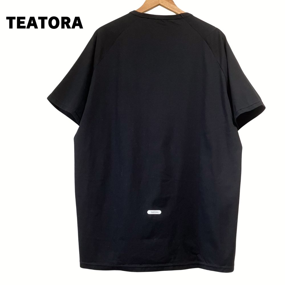 極美品】TEATORA CARTRIDGE TEE S/S SOLOMODULE 3 黒 / テアトラ 