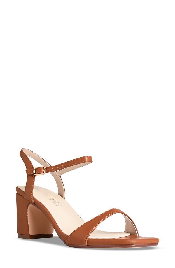 タッチアップ レディース シューズ ヒール サンダル Touch Ups True Sandal Tan タン